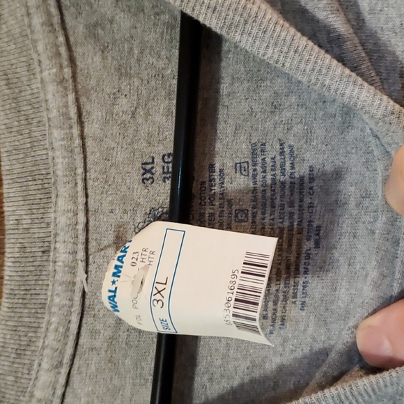 ==^Pocket Tshirt 3XL Fruit of the Loom in gray - Picture 3 of 7